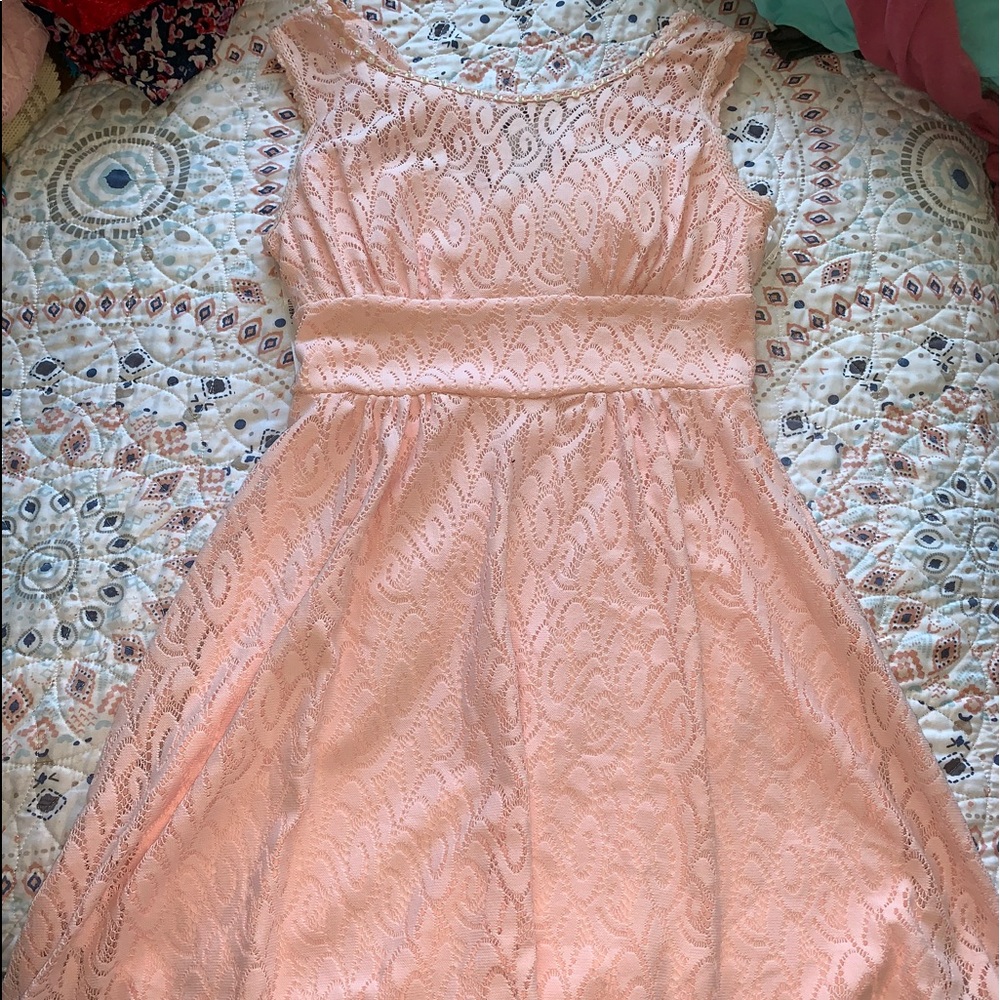 Pink dress